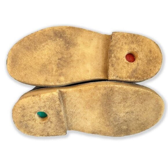 Kickers Navy Blue Nubuck Leather Ankle Desert Boots Back to School Fall Shoes - Picture 10 of 10